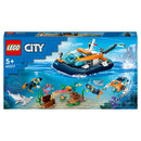 LEGO City 60377 Meeresforscher-Boot Set