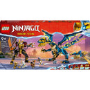 LEGO NINJAGO 71796 Kaiserliches Mech-Duell gegen den Elementardrachen Set