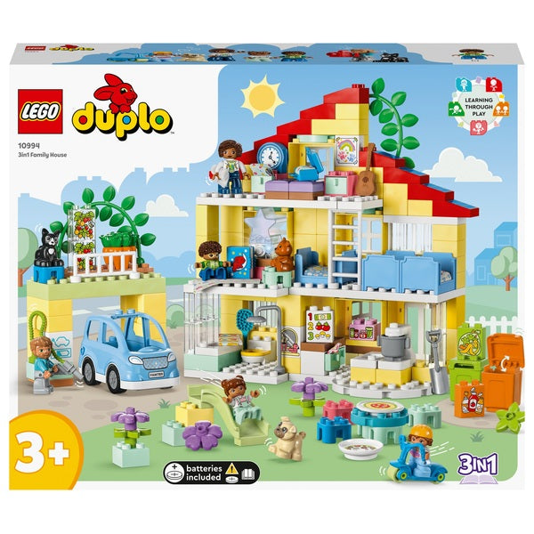 LEGO DUPLO 10994 3-in-1-Familienhaus Set