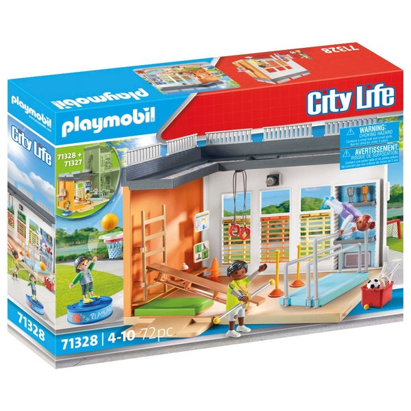 PLAYMOBIL City Life 71328 Anbau Turnhalle Set