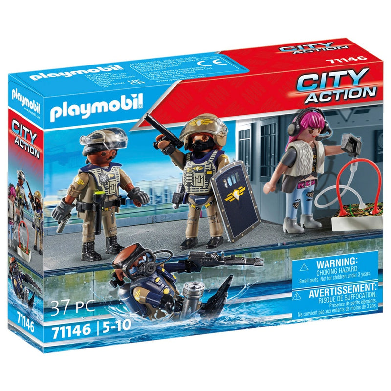 PLAYMOBIL City Action 71146 SWAT-Figurenset