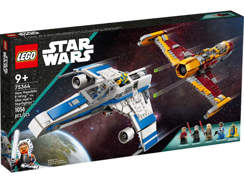 LEGO Star Wars 75364 New Republic E-Wing vs. Shin Hatis Starfighter Set