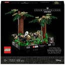 LEGO Star Wars 75353 Verfolgungsjagd auf Endor Diorama Set