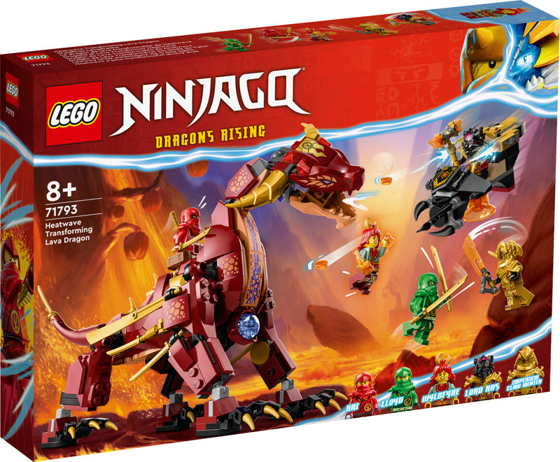 LEGO NINJAGO 71793 Wyldfyres Lavadrache Set