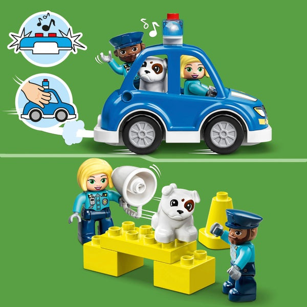 LEGO DUPLO - Polizeistation mit Hubschrauber (10959)