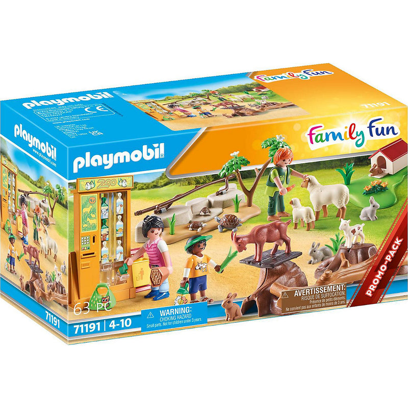 playmobil Family Fun - Erlebnis-Streichelzoo (71191)