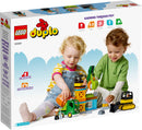 LEGO DUPLO - Baustelle mit Baufahrzeugen (10990)
