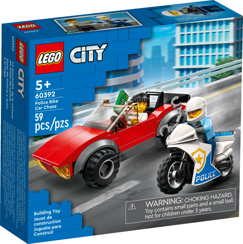 LEGO City - Verfolgungsjagd mit dem Polizeimotorrad (60392)